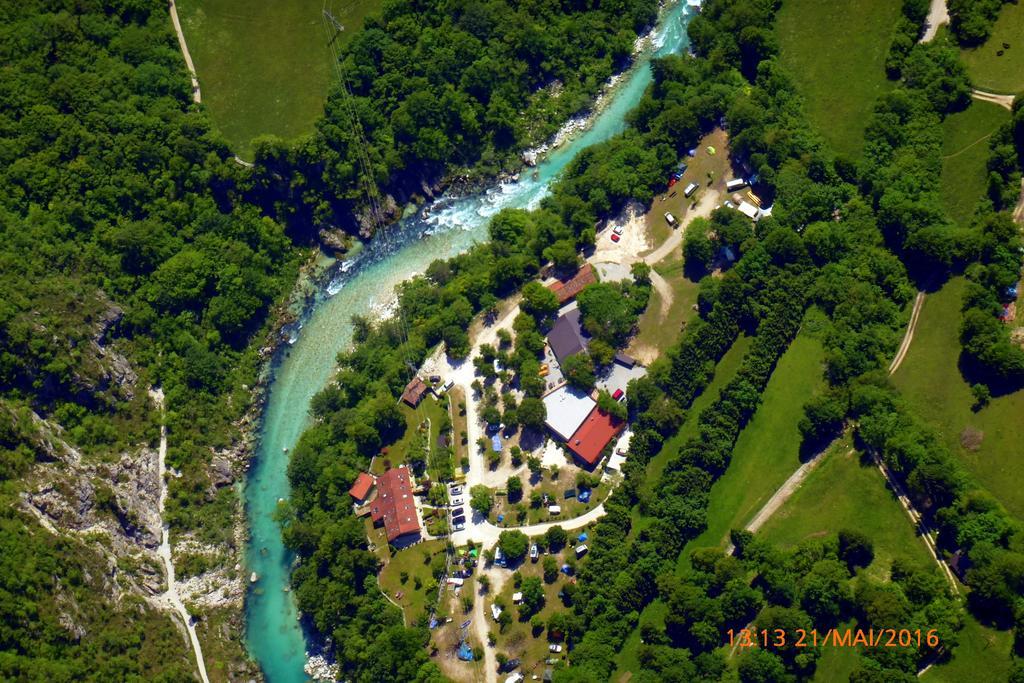 Pocitniska Hisa Lazar Hotell Kobarid Exteriör bild