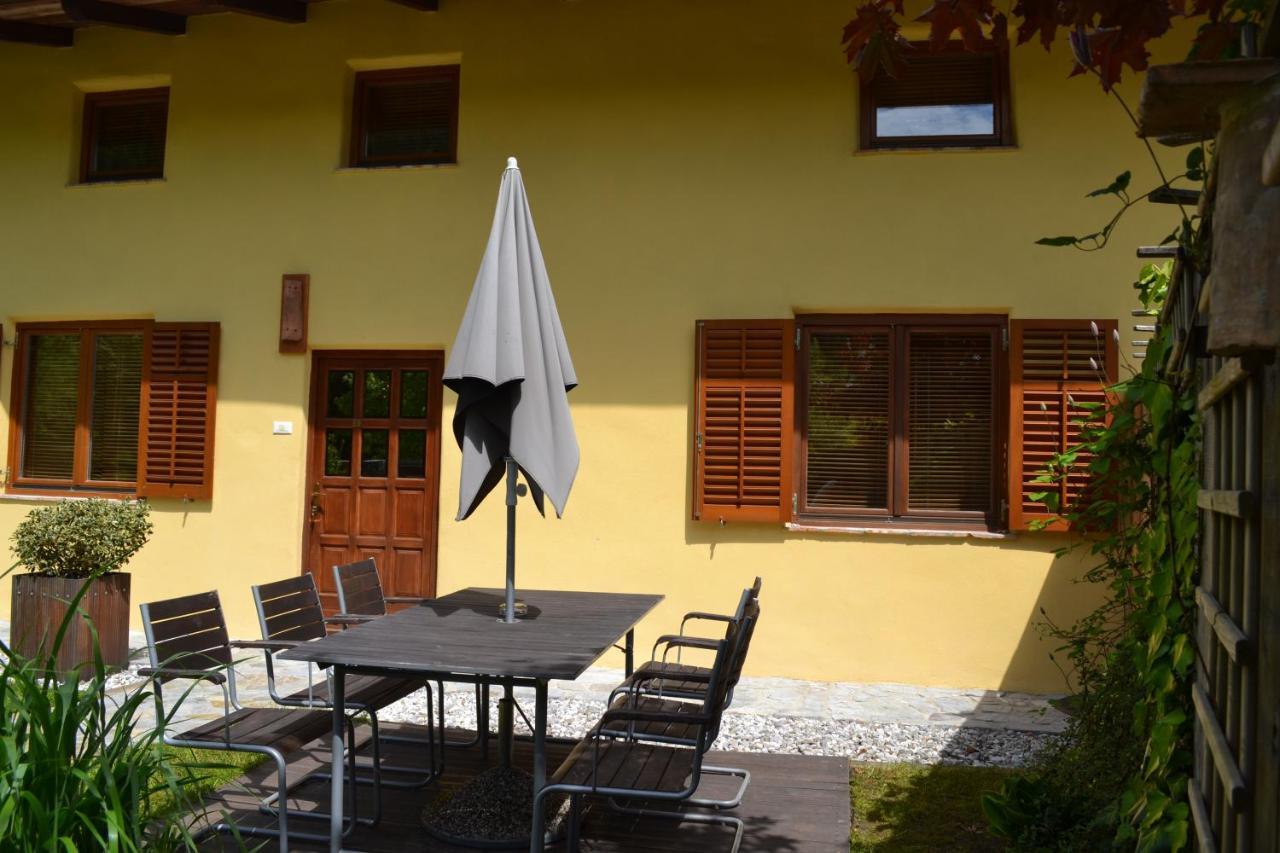Pocitniska Hisa Lazar Hotell Kobarid Exteriör bild